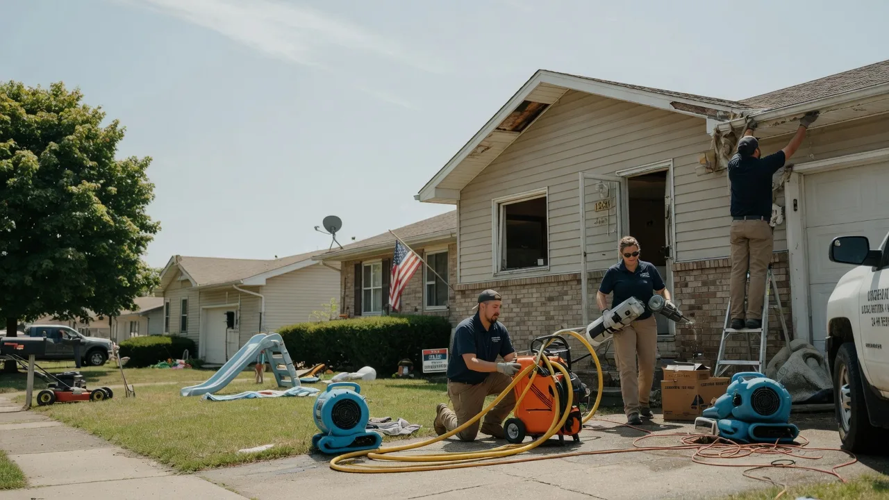 Water Damage Restoration in Chana, IL near me